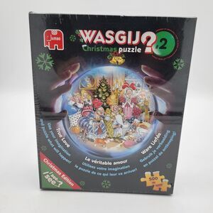 Sealed WASGIJ Christmas Puzzle #2 I See Brain Teasing Puzzle Game